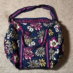 Vera Bradley Round Duffle in African Violet